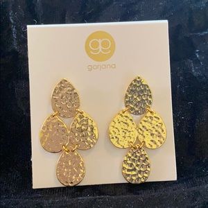Gold earrings
